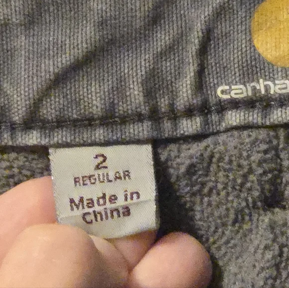 Carhartt Women's Fleece-lined Canvas Work Pants - Picture 3 of 6